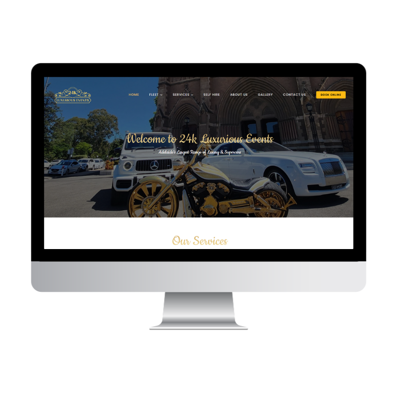 24 Luxurious Events Website