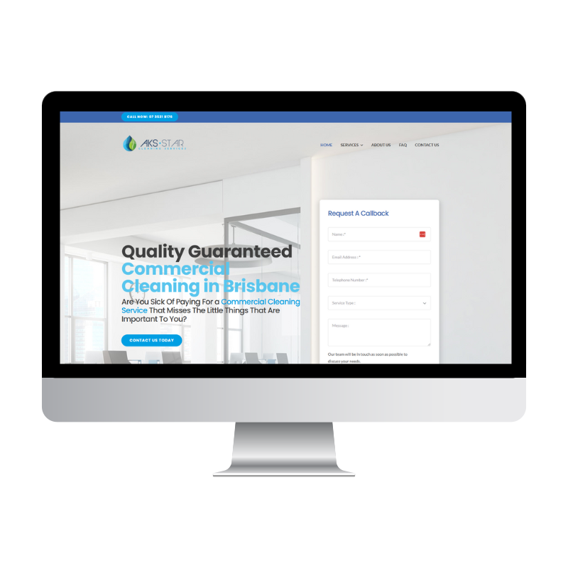 AKS Cleaning Website