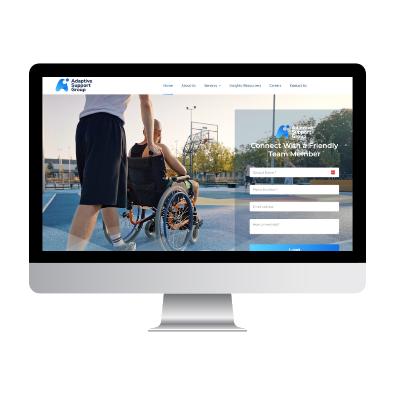 Adaptive Support Group Website