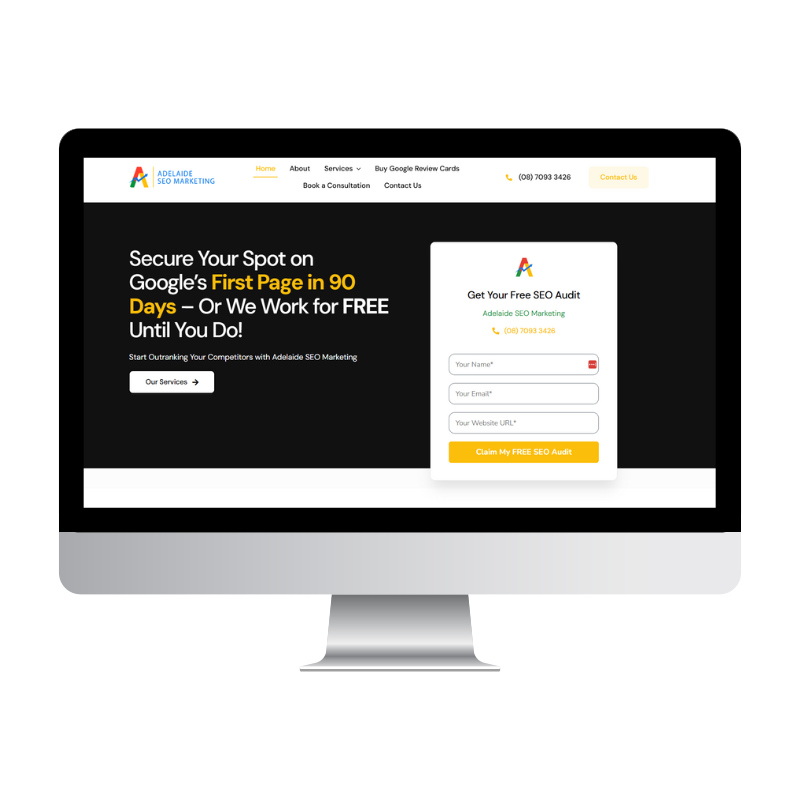 Adelaide SEO Marketing Website