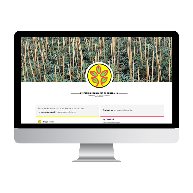 Pistachio Producers of Australia Website