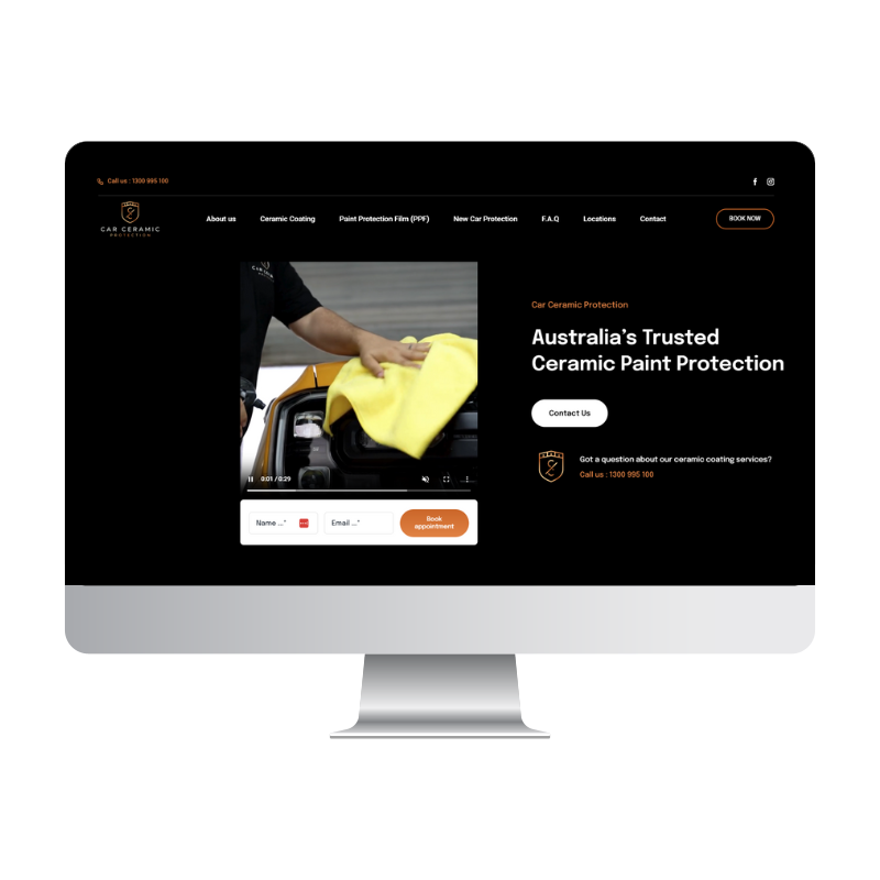 Car Ceramic Protection Website