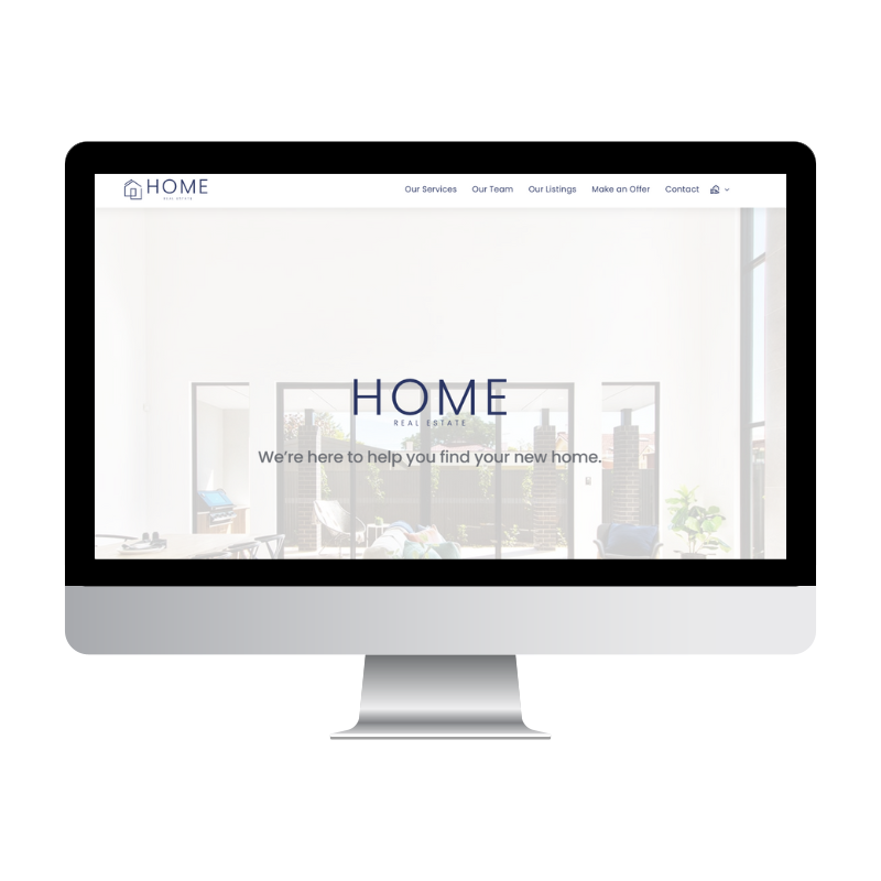 Home Real Estate Website