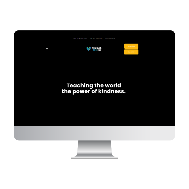 Kindness Factory Website