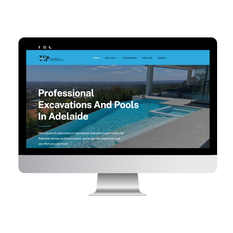 TG-Excavations-And-Pools TG Excavations & Unique Pools Website